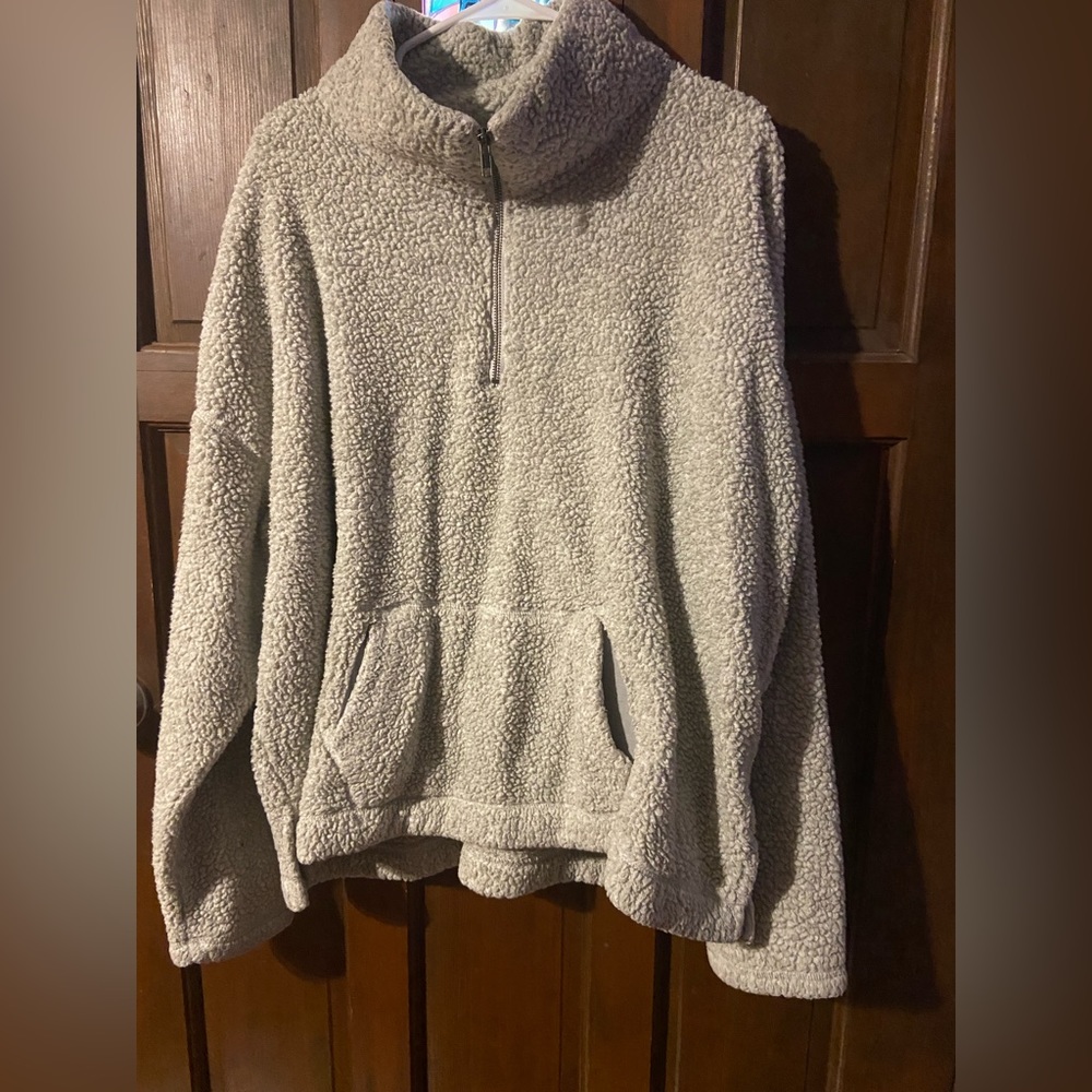 3X True Craft Very Soft Sherpa Pullover/Jacket
